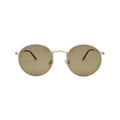 Golden Round Sunglasses Unisex Full Frame