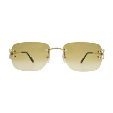 Cartier Gold Rimless Sunglasses CT0330S003