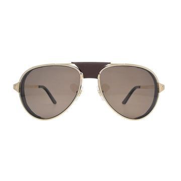 Cartier CT0296S005 Gold Aviator Sunglasses