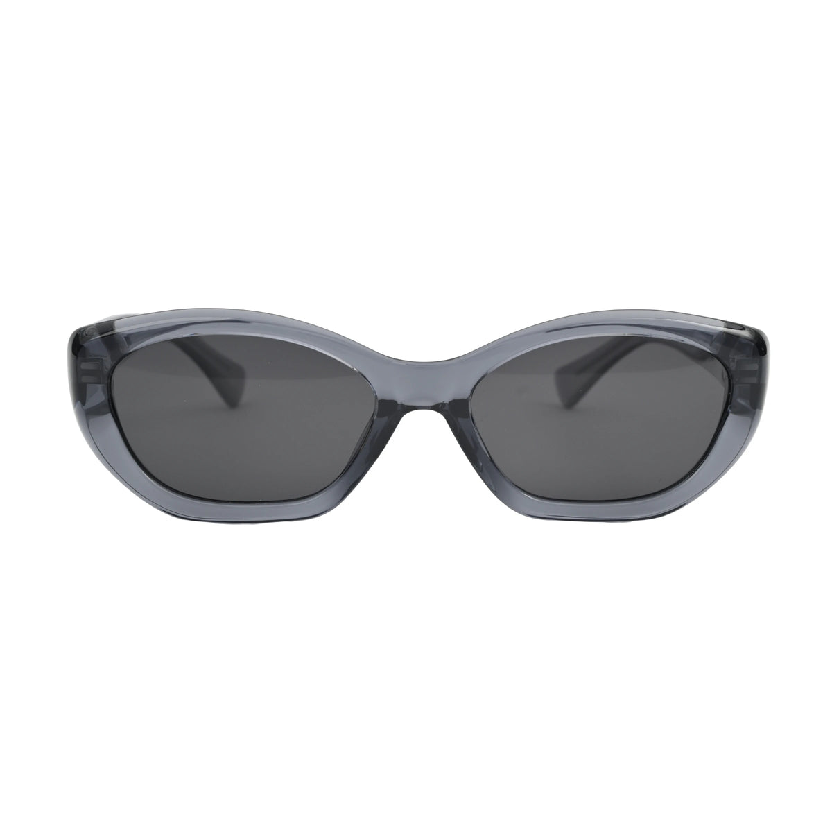 Transparent Grey Glasses