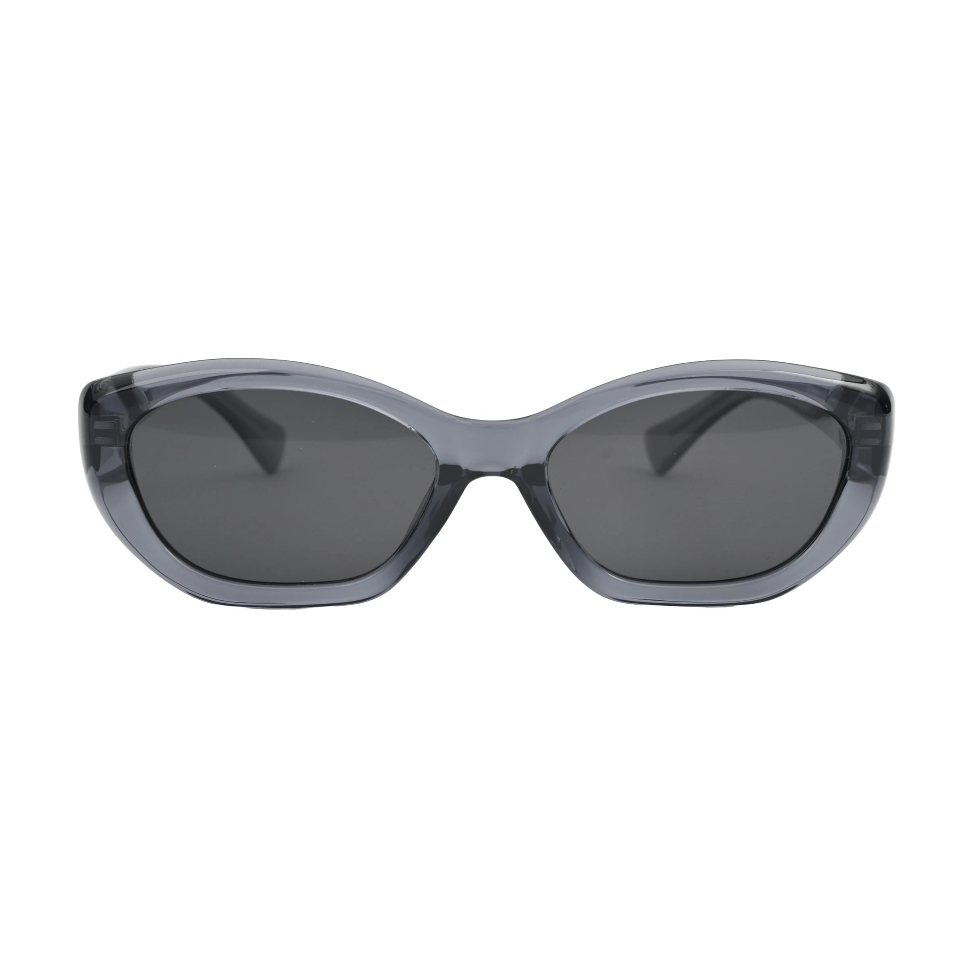 Transparent Grey Glasses