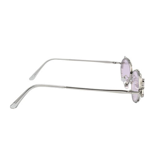 Trending Pink Oval Female Sunglasses For Women