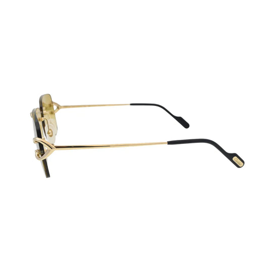 Cartier Gold Rimless Sunglasses CT0330S003