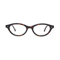 black tortoise star cat eye frame s044 front view