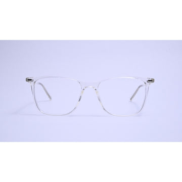 Lightweight clear acetate frames, perfect for a clean, modern everyday look.