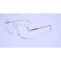Bold transparent eyeglasses with a high-fashion edge. Hexagon Shape glasses