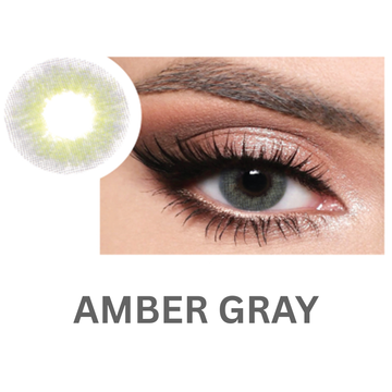 Optiano Glamorous Amber Gray Contact Lenses