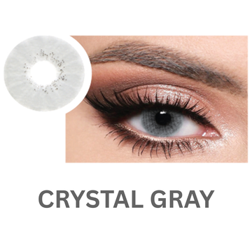 Optiano Glamorous Crystal Gray Contact Lenses