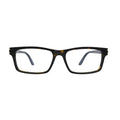 Cartier Signature C de Cartier CT0005O 005 Havana Rectangular Eyeglasses front view