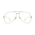 Cartier Premiere de Cartier CT0116O 001 Gold Aviator Eyeglasses front view