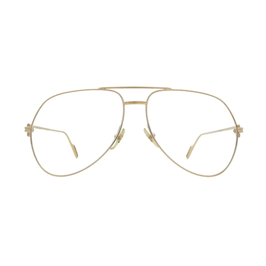 Cartier Premiere de Cartier CT0116O 001 Gold Aviator Eyeglasses front view