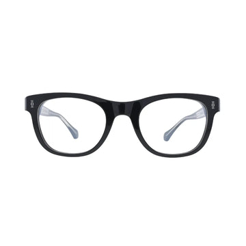 Cartier C de Cartier CT0340O 001 Black Rectangular Eyeglasses front view