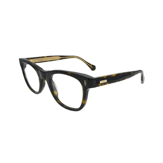 Cartier C de Cartier CT0340O 002 Havana Rectangular Eyeglasses back view