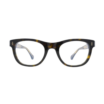 Cartier C de Cartier CT0340O 002 Havana Rectangular Eyeglasses front view