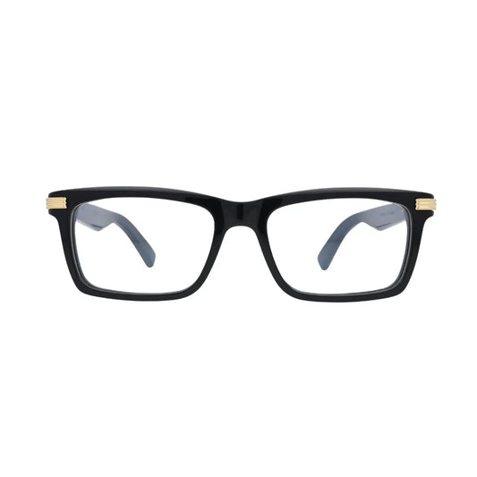 Cartier Premiere de Cartier CT0420O 005 Black Rectangular Eyeglasses front view