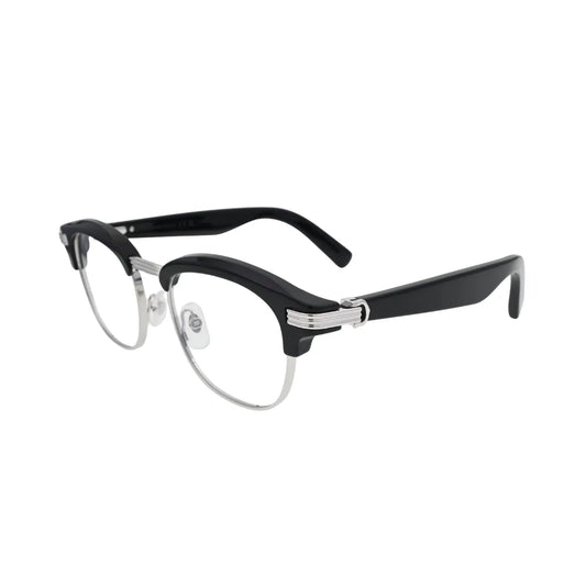 Cartier Premiere de Cartier CT0496O 001 Black Browline Eyeglasses back view