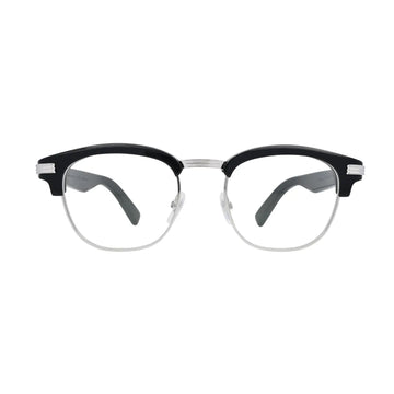 Cartier Premiere de Cartier CT0496O 001 Black Browline Eyeglasses front view