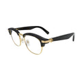 Cartier Premiere de Cartier CT0496O 002 Havana Browline Eyeglasses back view
