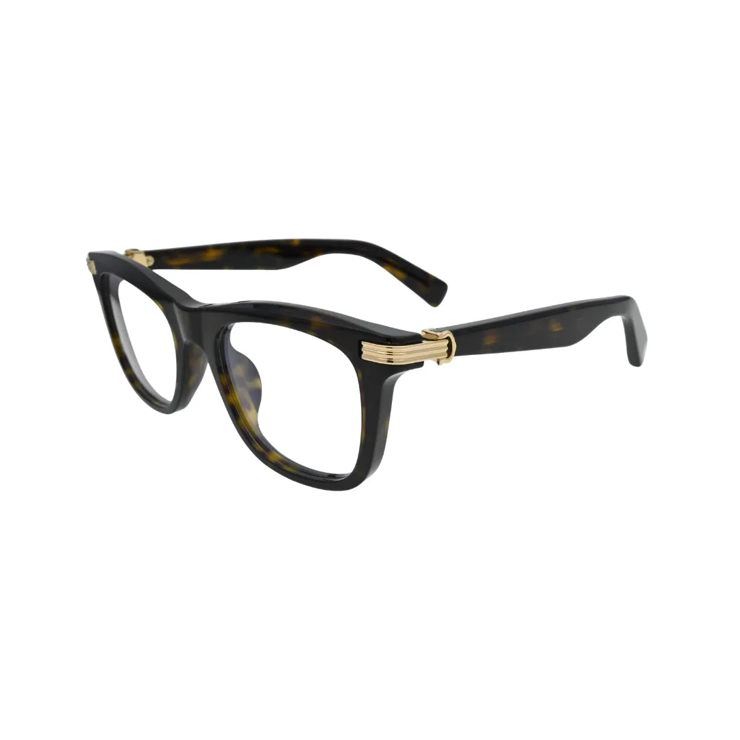 Cartier Premiere de Cartier CT0558O 002 Havana Square Eyeglasses back view
