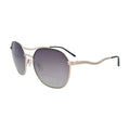 ELLE EL14941 Gold Round Sunglasses side profile