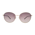 ELLE EL14943 Gold Round Sunglasses front view