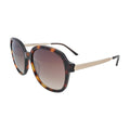 ELLE EL14955 Havana Square Sunglasses side profile