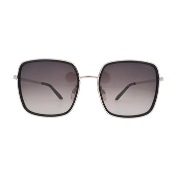 ELLE EL14958 Black Square Sunglasses front view
