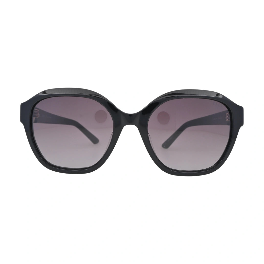 ELLE EL14965 Black Square Sunglasses front view