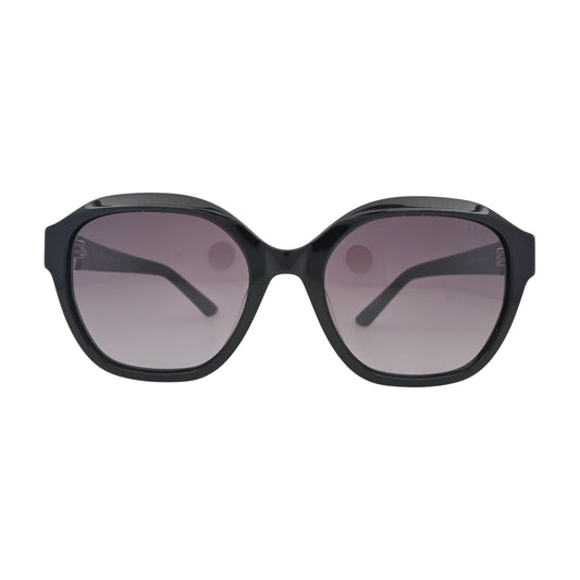 ELLE EL14965 Black Square Sunglasses front view