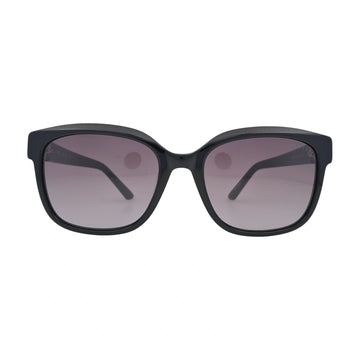 ELLE EL14966 Black Square Sunglasses front view