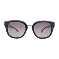 ELLE EL14968 Black Round Sunglasses front view