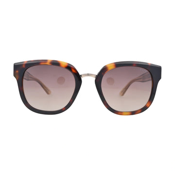 ELLE EL14968 Havana Round Sunglasses front view