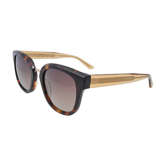 ELLE EL14968 Havana Round Sunglasses side profile