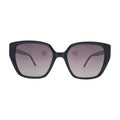 ELLE EL14984 Black Square Sunglasses front view