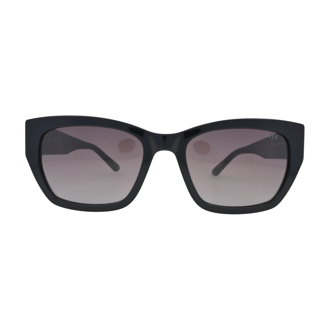 ELLE EL14988 Black Cat Eye Sunglasses front view