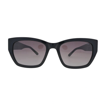 ELLE EL14988 Black Cat Eye Sunglasses front view