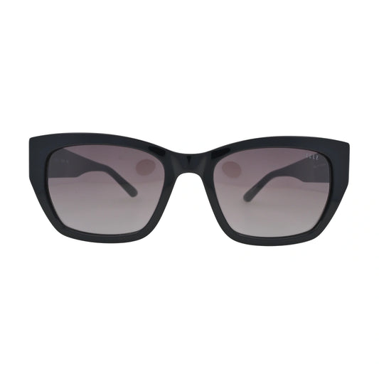 ELLE EL14988 Black Cat Eye Sunglasses front view