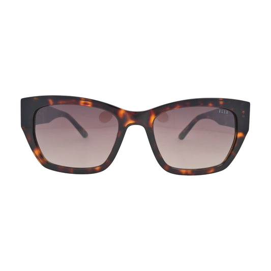 ELLE EL14988 Havana Cat Eye Sunglasses front view