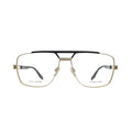 Marc Jacobs MARC 838 RHL men's rectangular eyeglasses gold titanium full rim front view