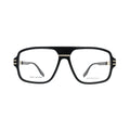 Marc Jacobs MARC 844 2M2 black gold full-rim rectangular eyeglasses front view clear lens