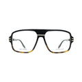 Marc Jacobs MARC 844 W4A rectangular eyeglasses men black shaded havana acetate frame front view
