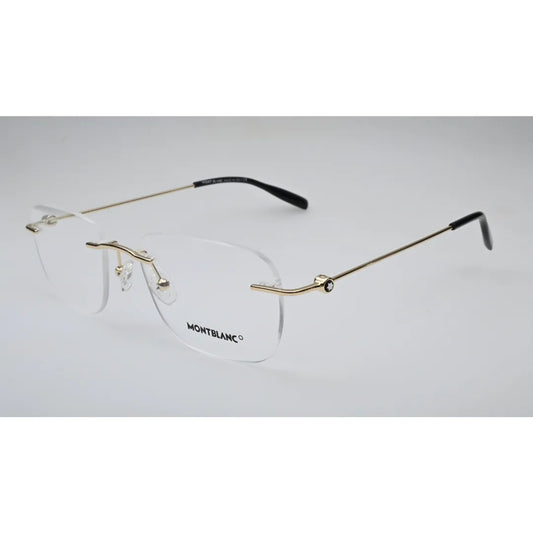 Gold Rimless Eyeglasses MB-0169O back view