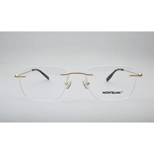 Gold Rimless Eyeglasses MB-0169O front view