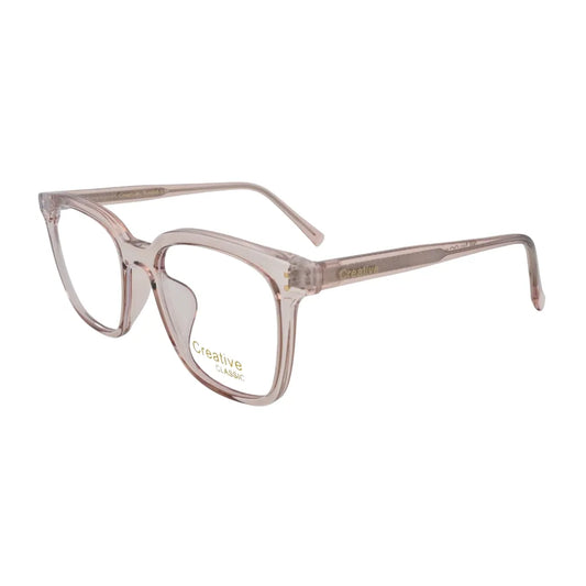 Blush Crystal Square Eyeglasses N003