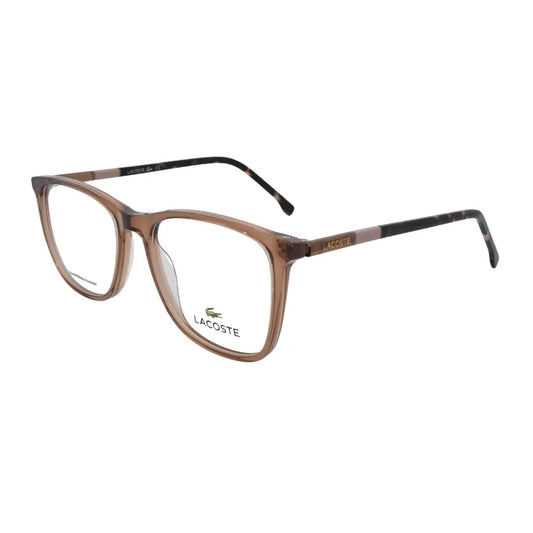 Caramel Crystal Square Eyeglasses N005