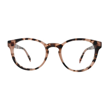 Blush Tortoise Round Eyeglasses N014
