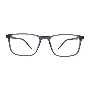 Slate Grey Rectangle Eyeglasses N015