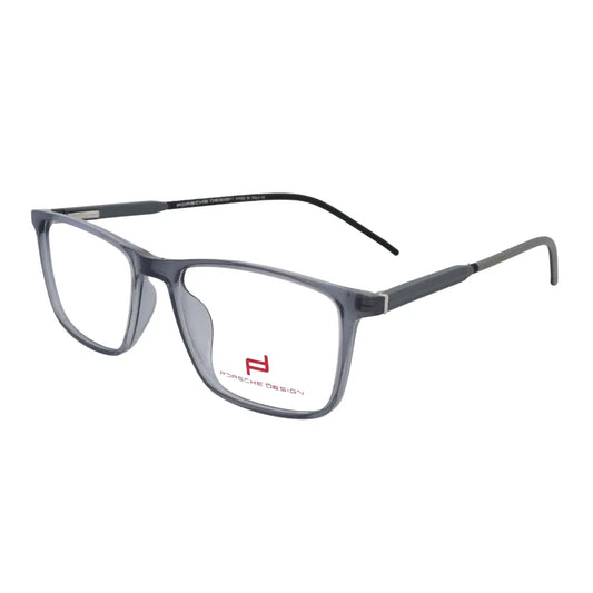 Slate Grey Rectangle Eyeglasses N015