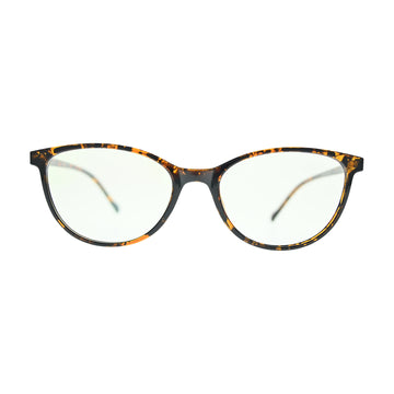 Amber Tortoise Round Eyeglasses N029