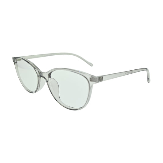 Crystal Grey Cat Eye Eyeglasses N031